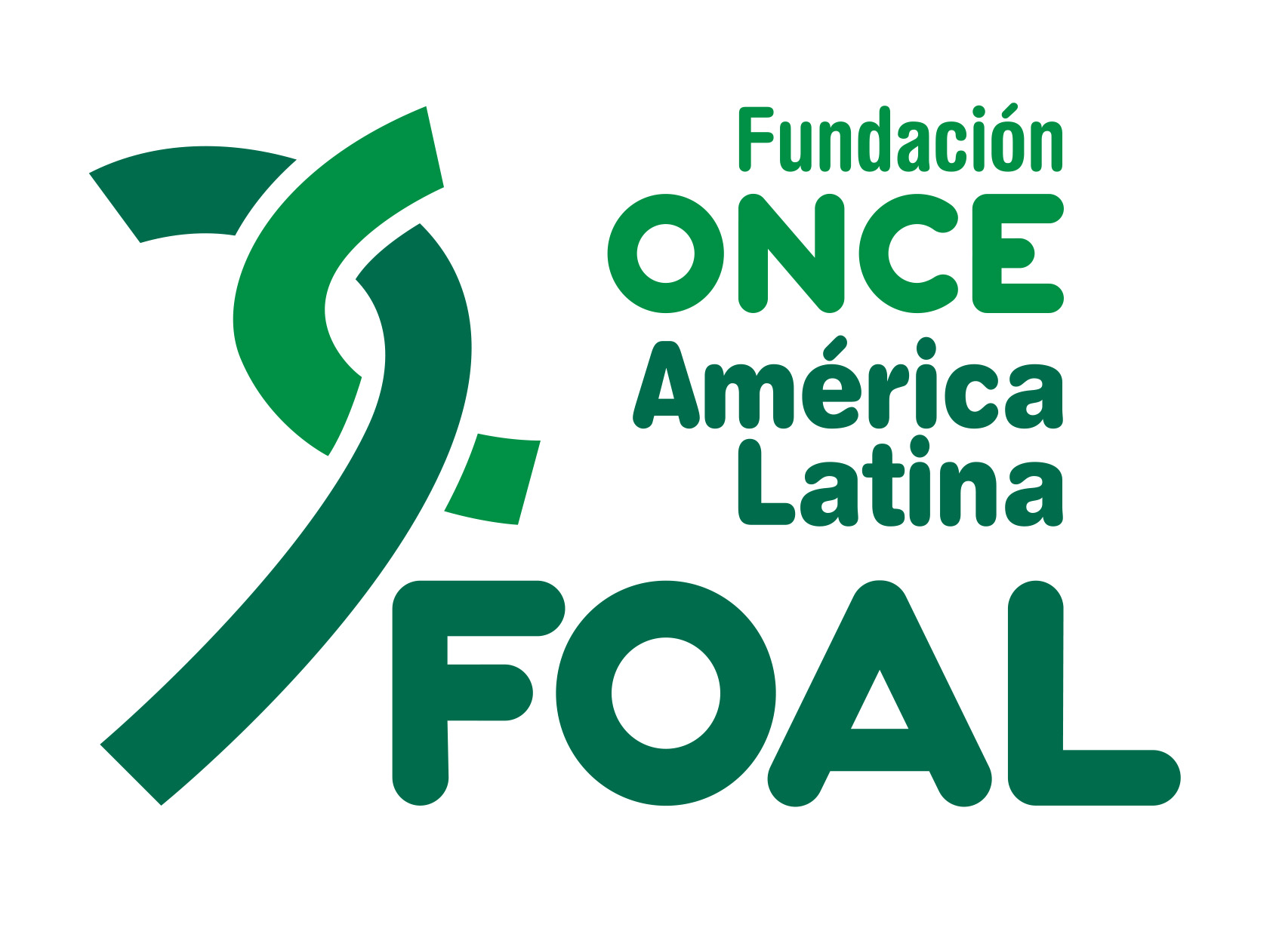 logotipo de la Fundación ONCE para América Latina